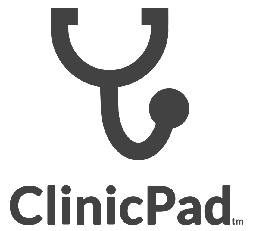 Clinic pad full logo